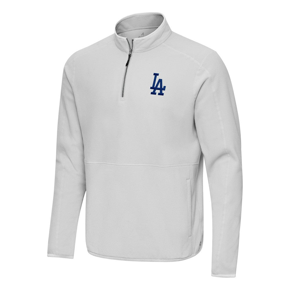 Los Angeles Dodgers Antigua Step Up Quarter-Zip Pullover | MLB US