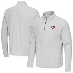 Toronto Blue Jays Antigua Step Up Quarter-Zip Pullover | MLB US