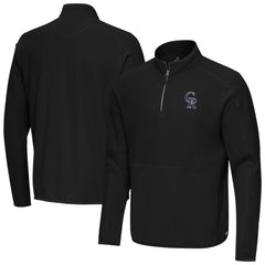 Colorado Rockies Antigua Step Up Quarter-Zip Pullover | MLB Outlet