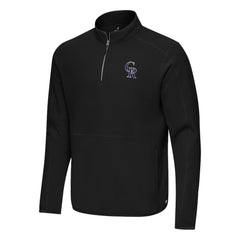Colorado Rockies Antigua Step Up Quarter-Zip Pullover | MLB Outlet