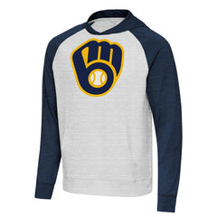 Milwaukee Brewers Antigua Urgent Pullover Hoodie | MLB Sale
