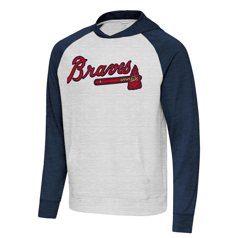 Atlanta Braves Antigua Urgent Pullover Hoodie | MLB New