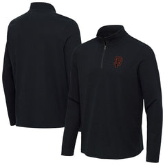 San Francisco Giants Antigua Sync Tri-Blend Quarter-Zip Pullover | MLB Outlet