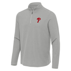 Philadelphia Phillies Antigua Sync Tri-Blend Quarter-Zip Pullover | MLB Near me