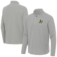 Athletics Antigua Sync Tri-Blend Quarter-Zip Pullover | MLB Near me