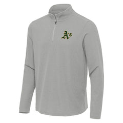 Athletics Antigua Sync Tri-Blend Quarter-Zip Pullover | MLB Near me