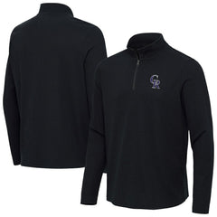 Colorado Rockies Antigua Sync Tri-Blend Quarter-Zip Pullover | MLB Outlet