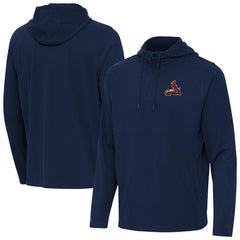 St. Louis Cardinals Antigua Connected Quarter-Zip Pullover Hoodie | MLB Outlet