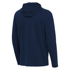 Tampa Bay Rays Antigua Connected Quarter-Zip Pullover Hoodie | MLB Discount