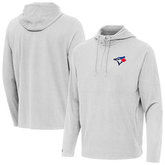 Toronto Blue Jays Antigua Connected Quarter-Zip Pullover Hoodie | MLB For sale
