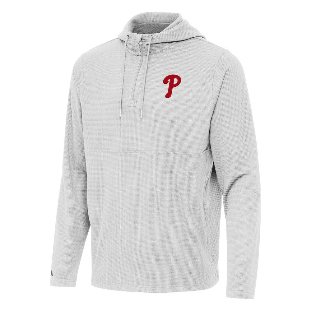 Philadelphia Phillies Antigua Connected Quarter-Zip Pullover Hoodie | MLB Near me