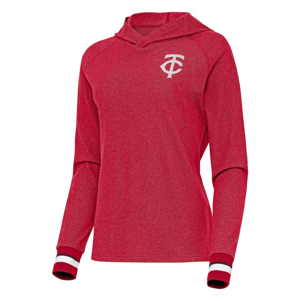Minnesota Twins Antigua Women's Trek Pullover Hoodie | MLB For sale