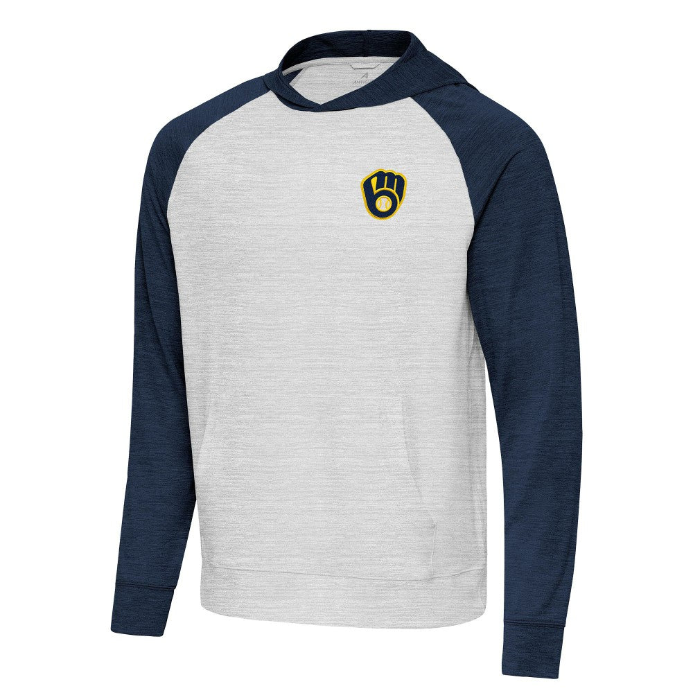 Milwaukee Brewers Antigua Urgent Pullover Hoodie | MLB On Sale