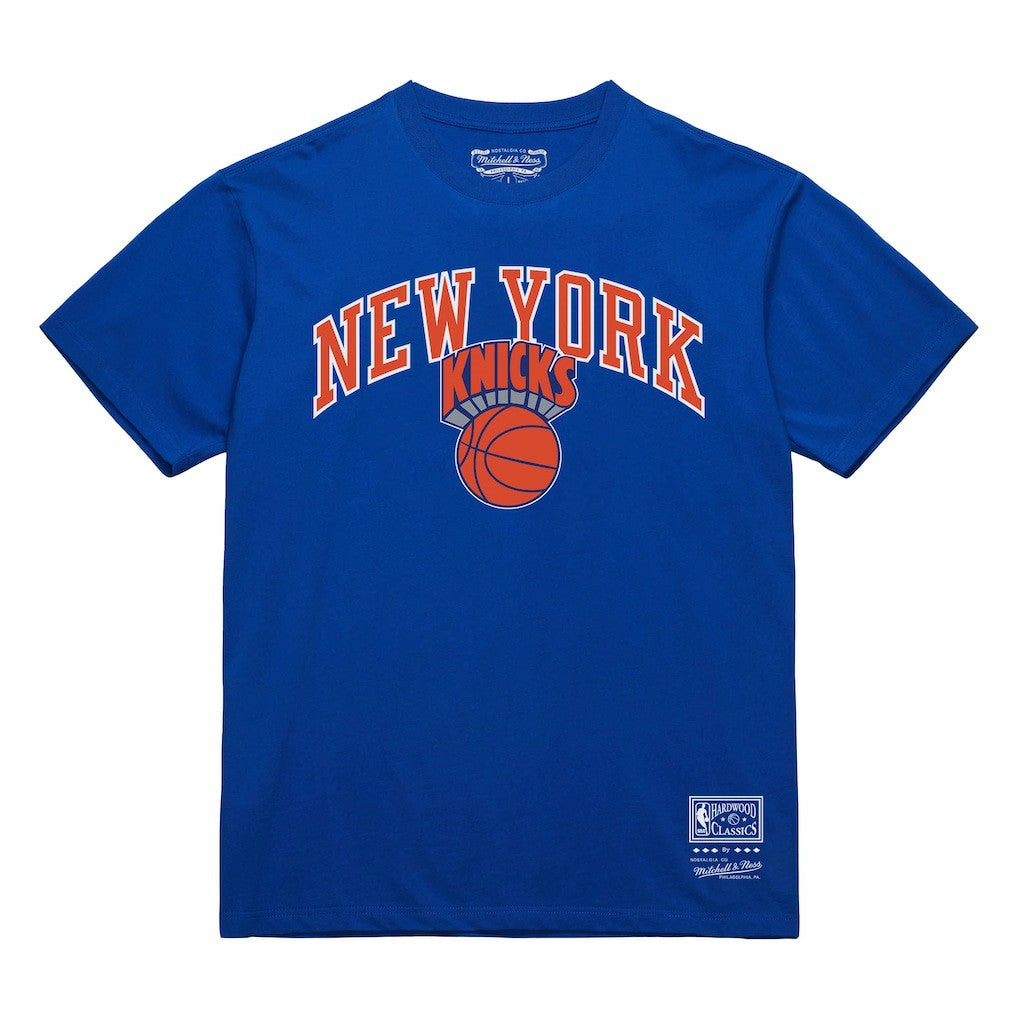 New York Knicks Hardwood Classics Vintage Logo T-Shirt On Sale