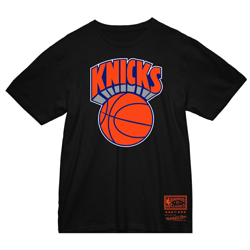 New York Knicks Hardwood Classics Vintage Logo T-Shirt Outlet