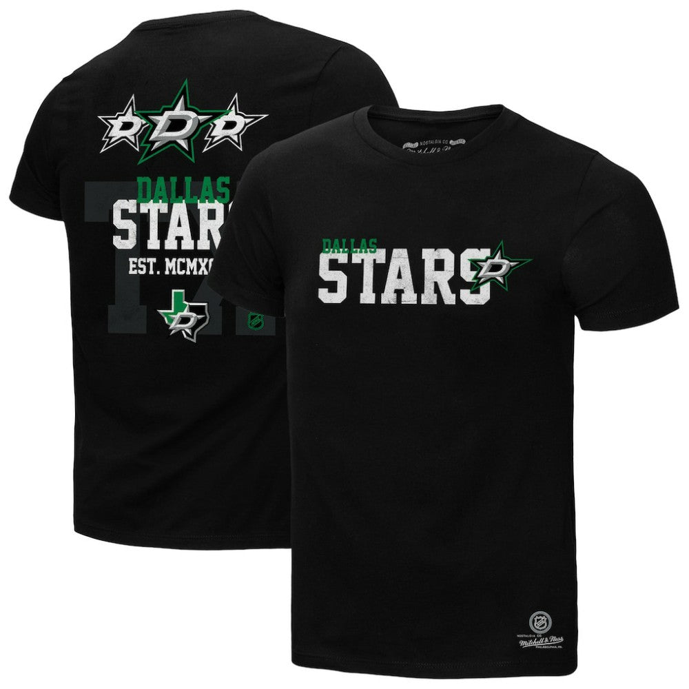 Dallas Stars Mitchell & Ness Home T-Shirt For Sale