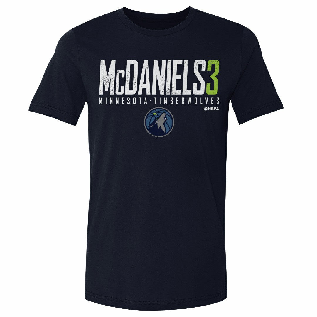 Jaden McDaniels Minnesota Timberwolves 500 Level Elite Player T-Shirt New