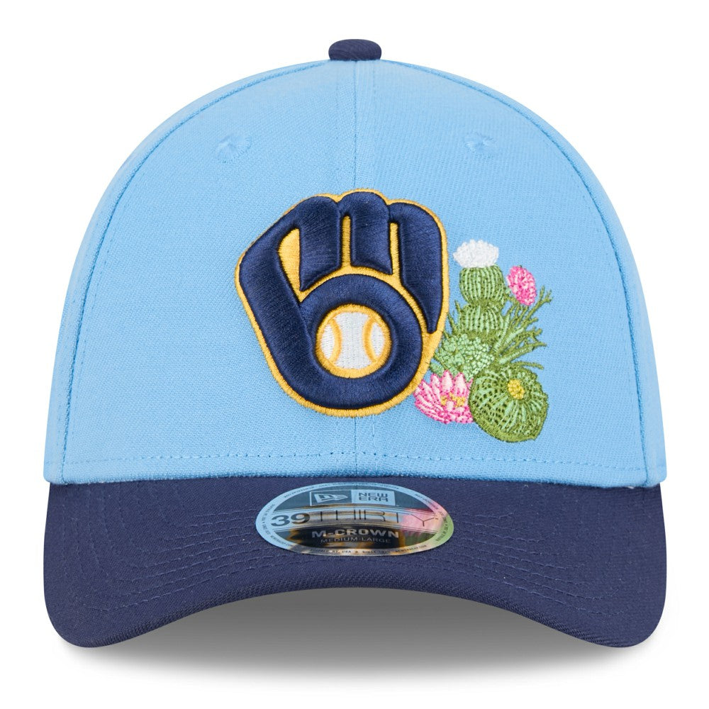 Milwaukee Brewers New Era 2026 Spring Training M-Crown 39THIRTY Flex Hat | MLB Outlet