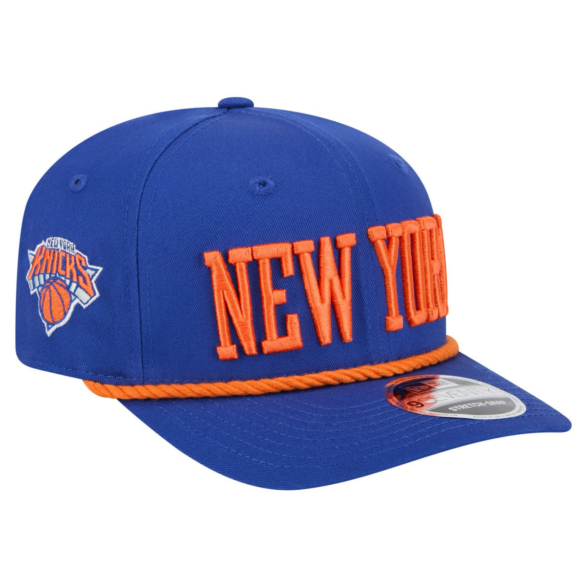 New York Knicks Wordmark Rope 9SEVENTY Adjustable Hat Discount