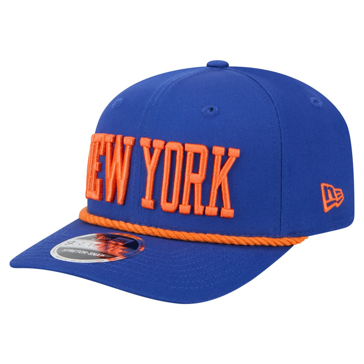 New York Knicks Wordmark Rope 9SEVENTY Adjustable Hat Discount
