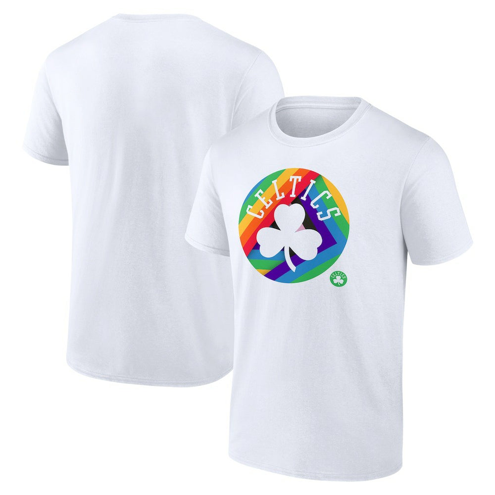Boston Celtics Team Logo Pride T-Shirt Outlet