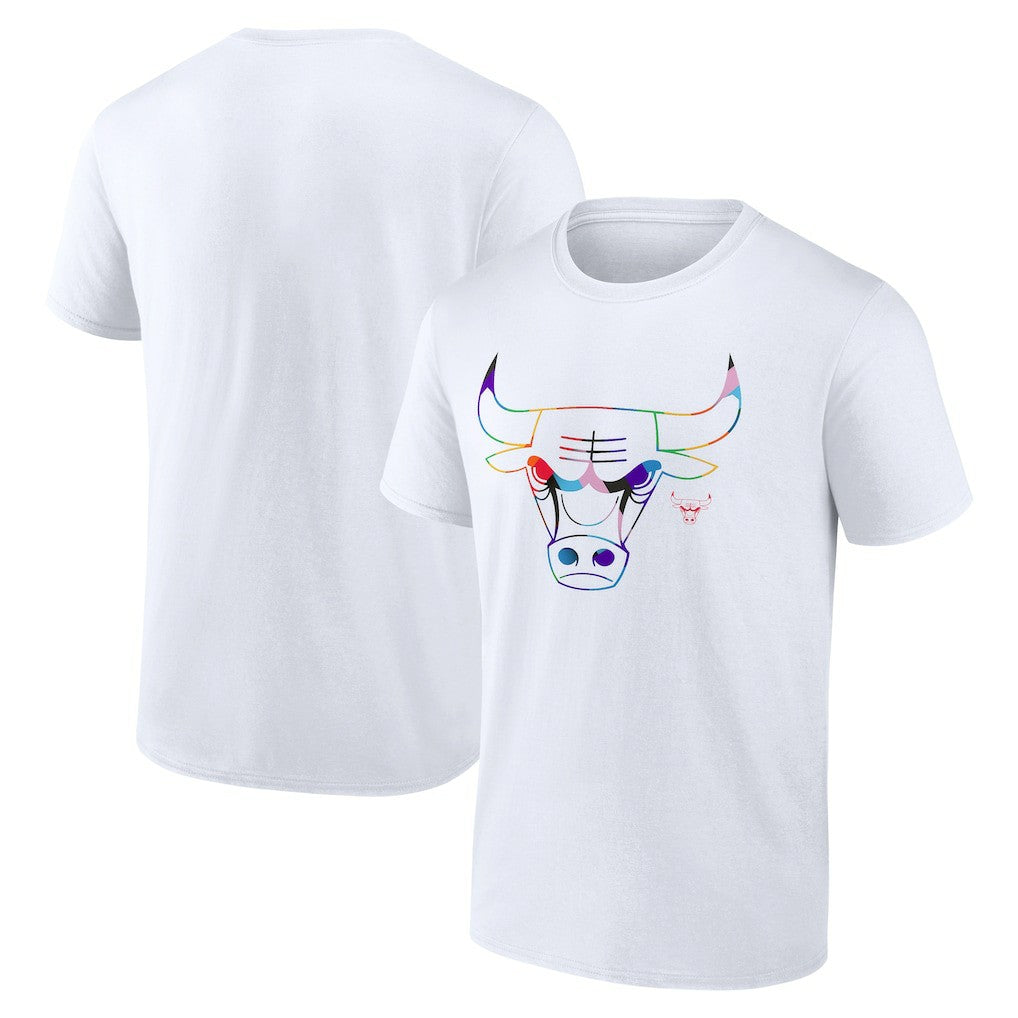 Chicago Bulls Team Logo Pride T-Shirt sale On Sale