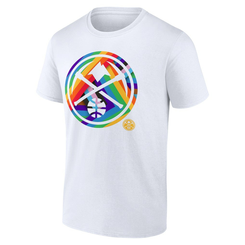 Denver Nuggets Team Logo Pride T-Shirt sale Outlet