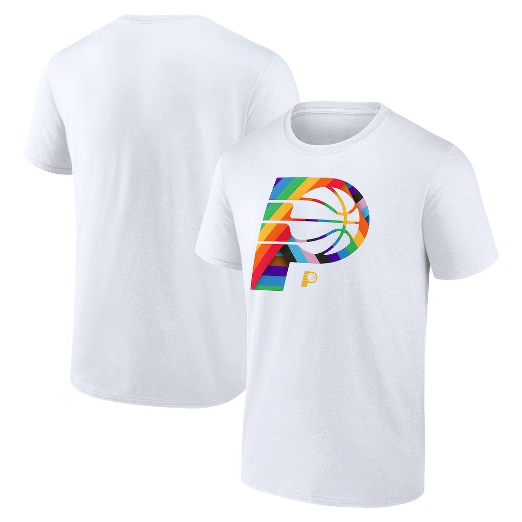 Indiana Pacers Team Logo Pride T-Shirt Discount