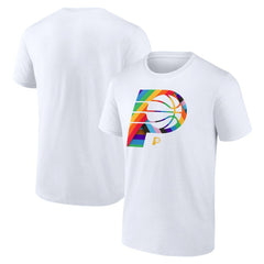 Indiana Pacers Team Logo Pride T-Shirt Discount