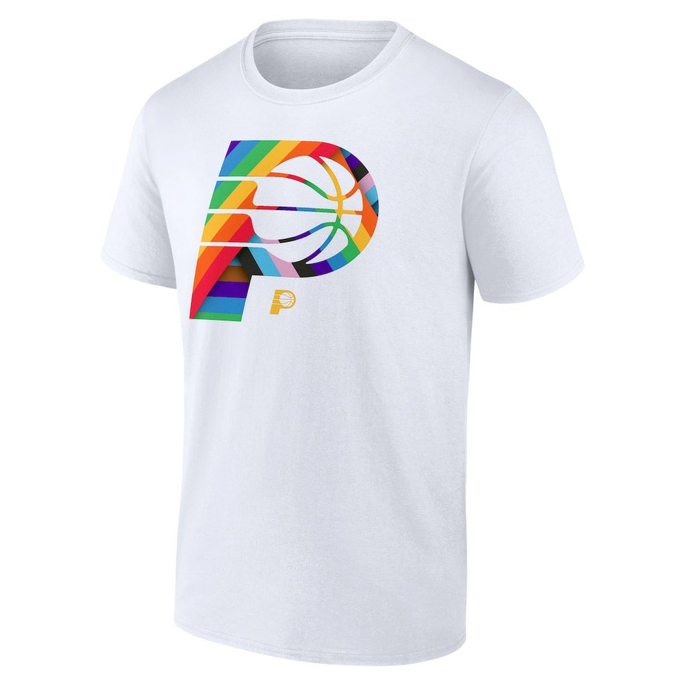 Indiana Pacers Team Logo Pride T-Shirt Discount