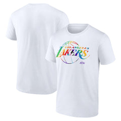 Los Angeles Lakers Team Logo Pride T-Shirt Discount