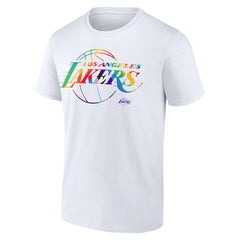 Los Angeles Lakers Team Logo Pride T-Shirt Discount
