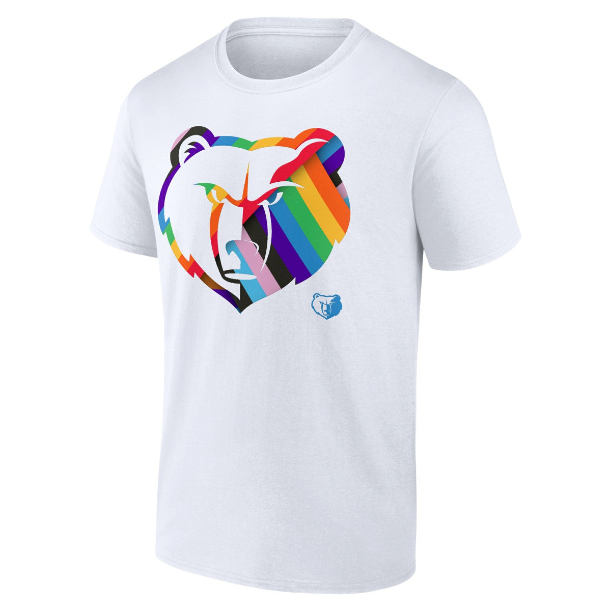 Memphis Grizzlies Team Logo Pride T-Shirt On Sale