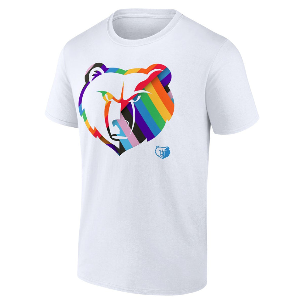 Memphis Grizzlies Team Logo Pride T-Shirt On Sale