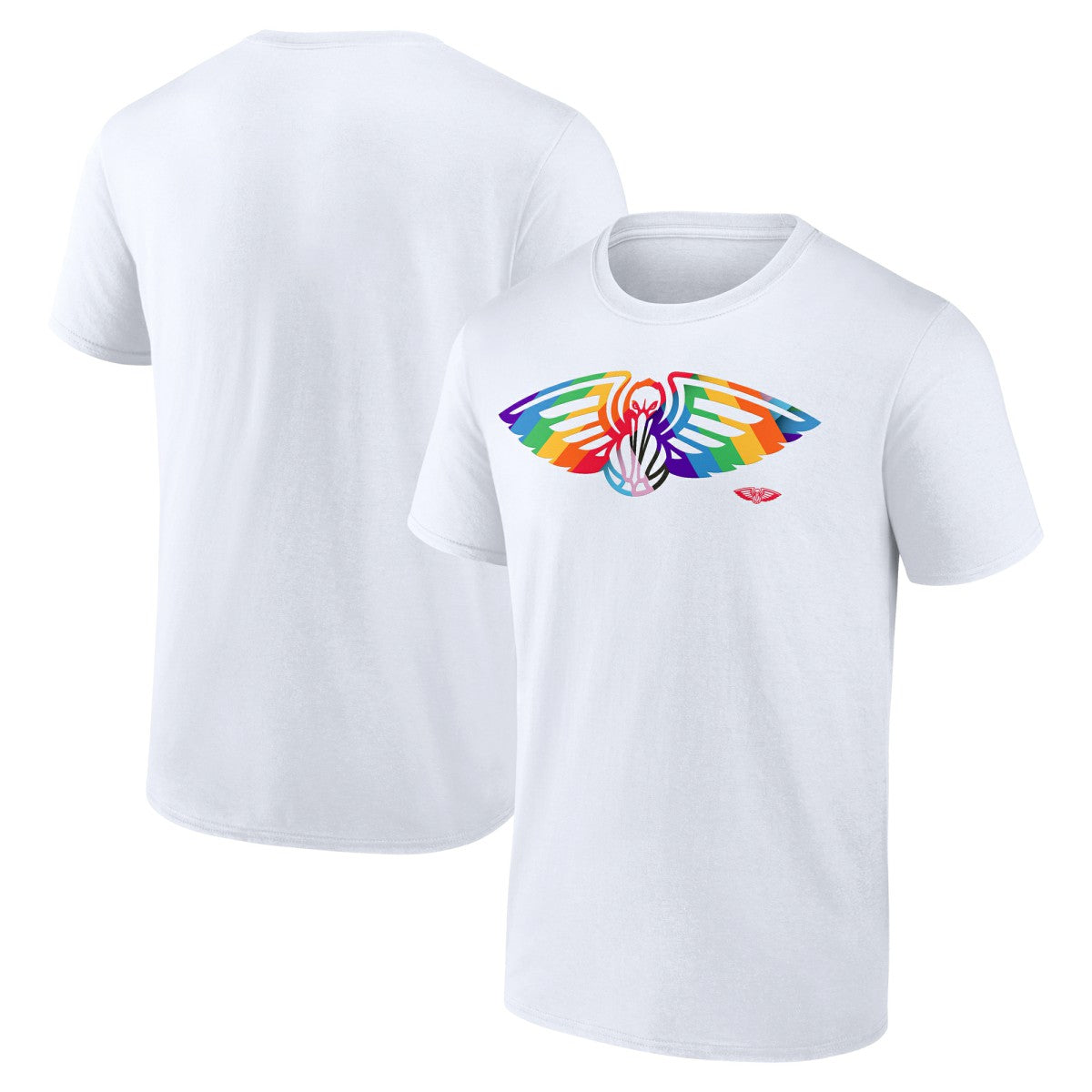 New Orleans Pelicans Team Logo Pride T-Shirt On Sale