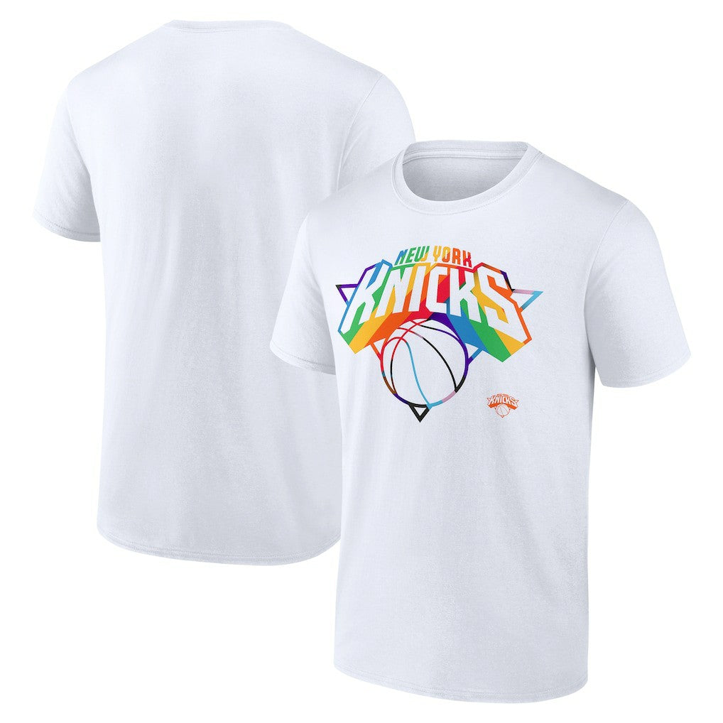 New York Knicks Team Logo Pride T-Shirt On Sale