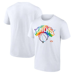 New York Knicks Team Logo Pride T-Shirt On Sale