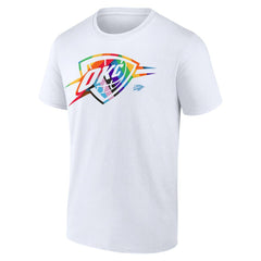 Oklahoma City Thunder Team Logo Pride T-Shirt Discount