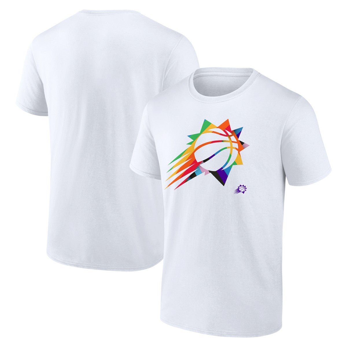 Phoenix Suns Team Logo Pride T-Shirt On Sale
