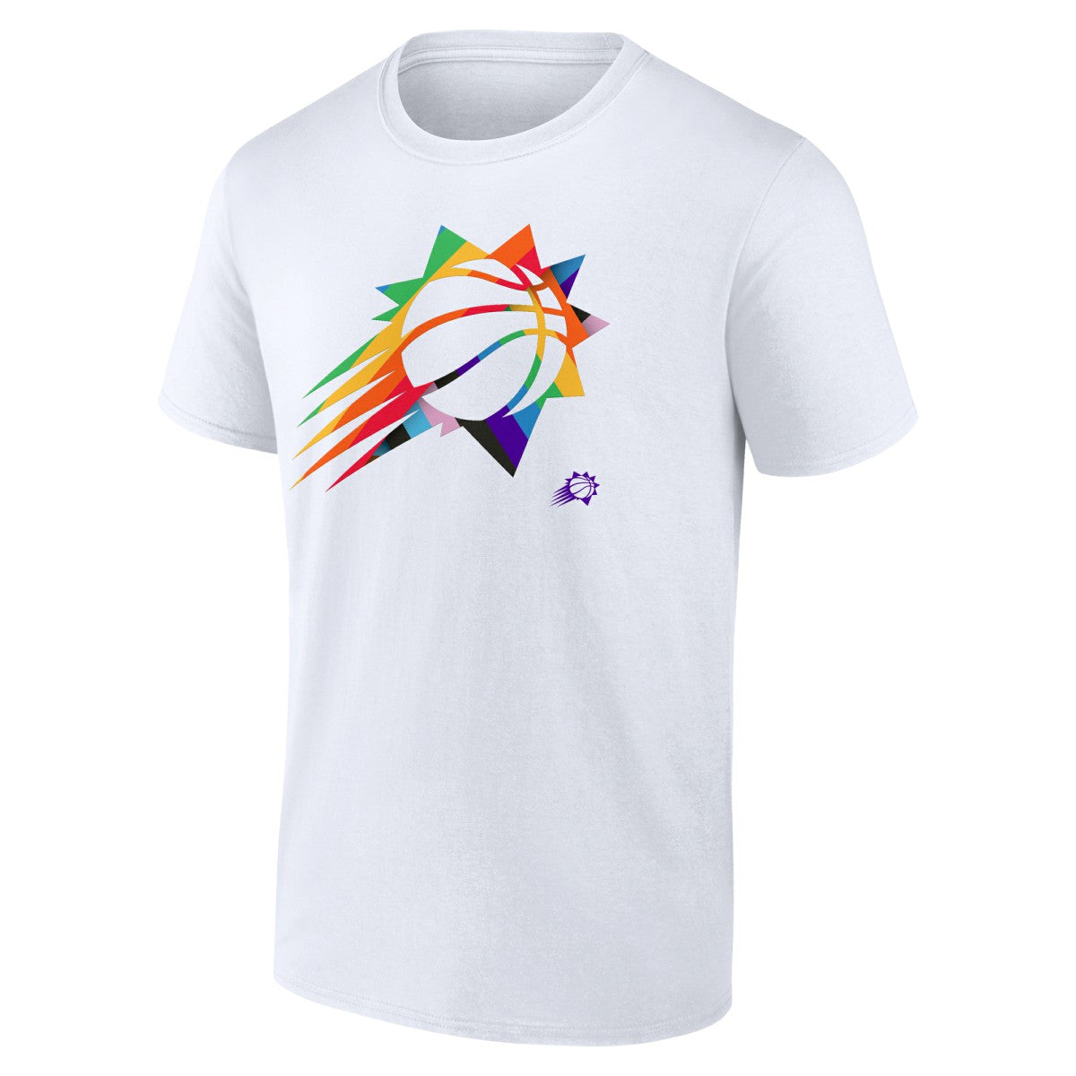 Phoenix Suns Team Logo Pride T-Shirt On Sale