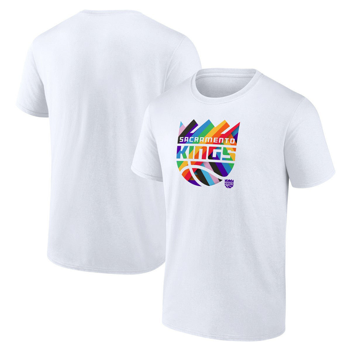 Sacramento Kings Team Logo Pride T-Shirt Outlet