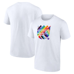 Sacramento Kings Team Logo Pride T-Shirt Outlet
