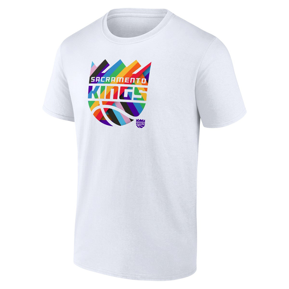 Sacramento Kings Team Logo Pride T-Shirt Outlet