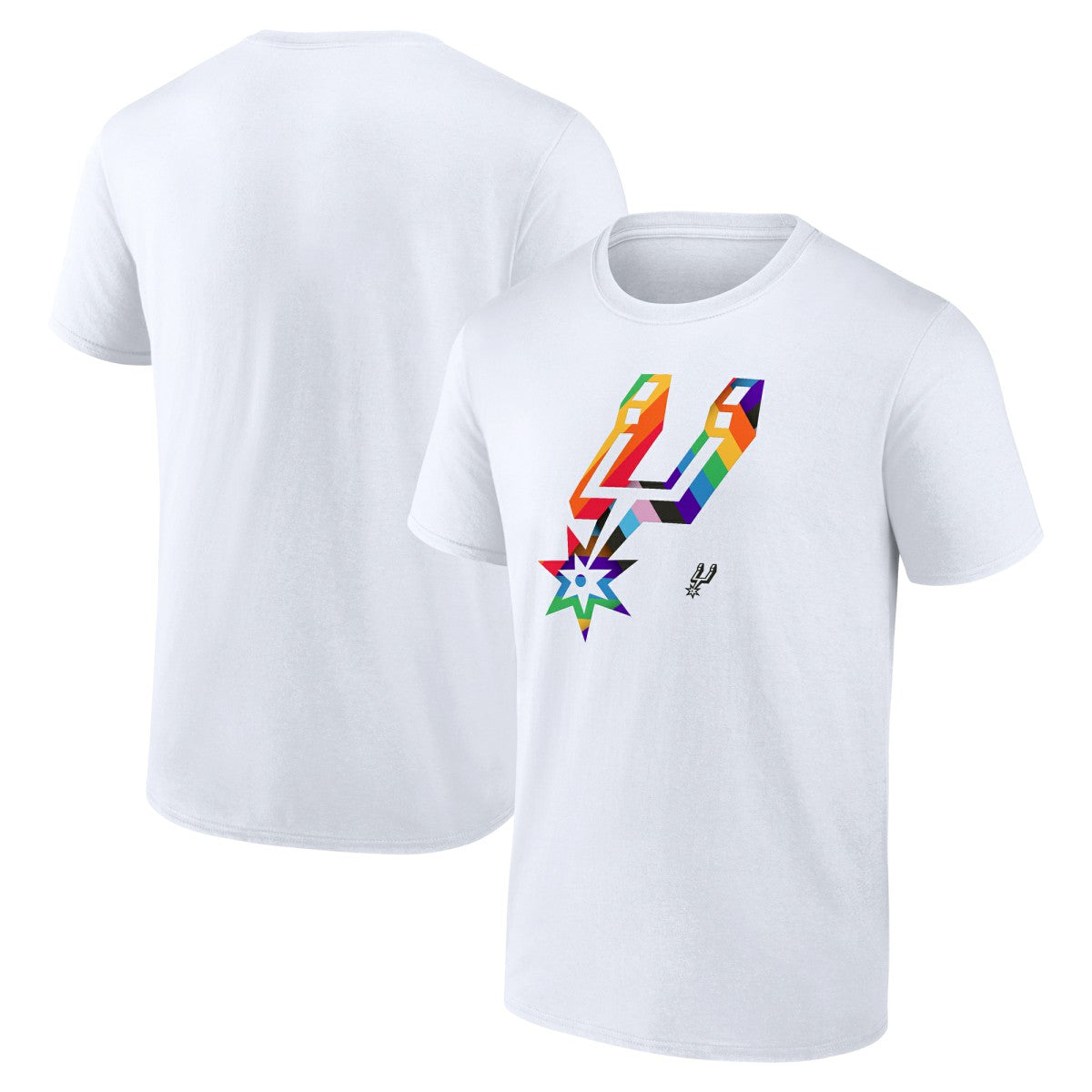 San Antonio Spurs Team Logo Pride T-Shirt On Sale