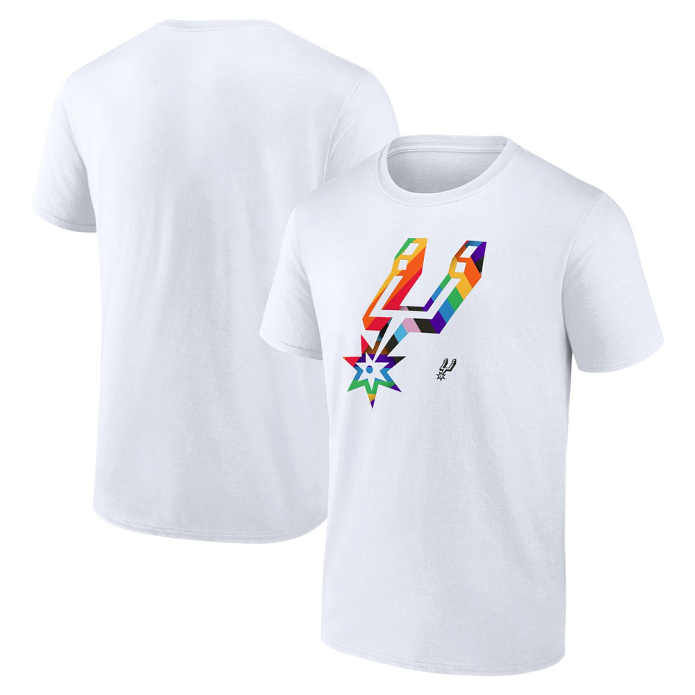 San Antonio Spurs Team Logo Pride T-Shirt On Sale
