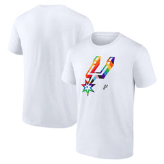 San Antonio Spurs Team Logo Pride T-Shirt On Sale