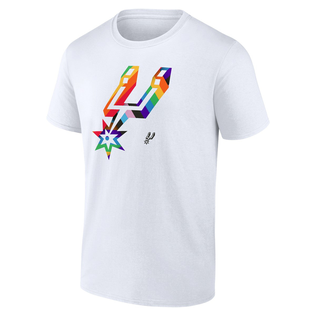 San Antonio Spurs Team Logo Pride T-Shirt On Sale