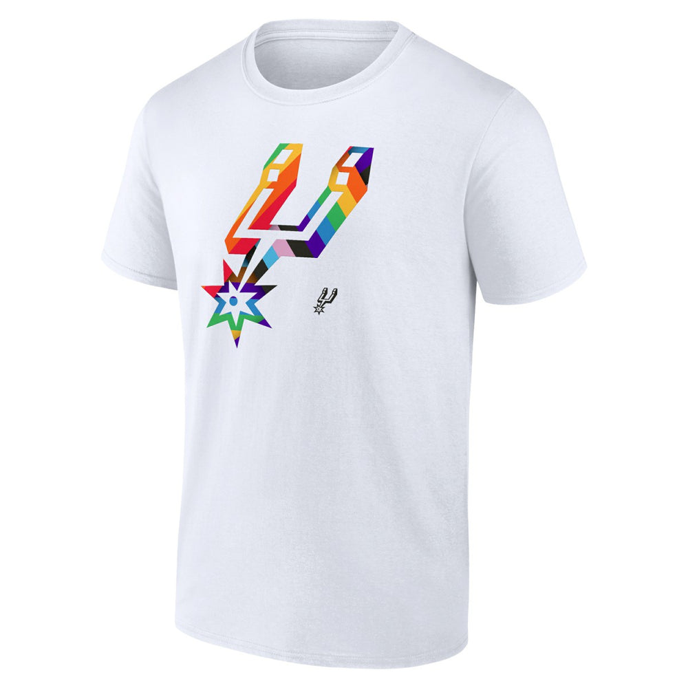 San Antonio Spurs Team Logo Pride T-Shirt On Sale