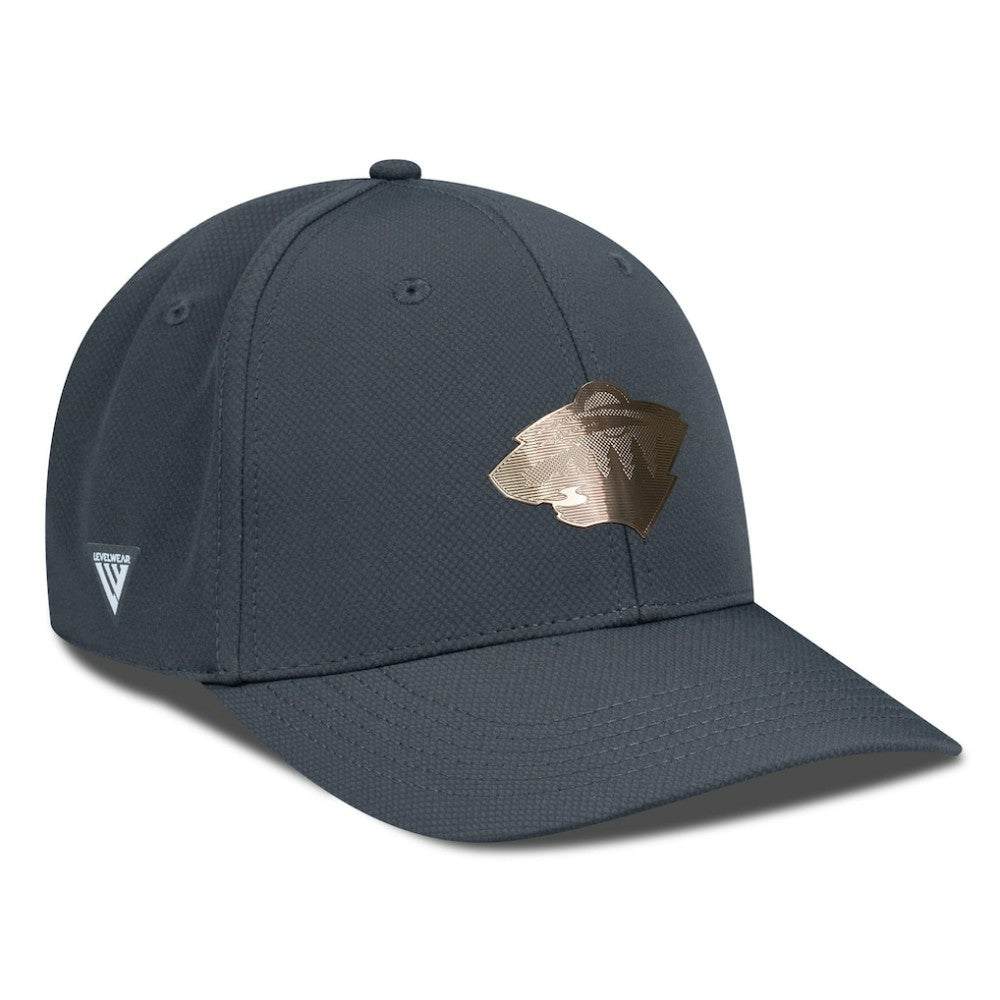 Minnesota Wild Levelwear Rise Copper Insignia Flex Hat On Sale