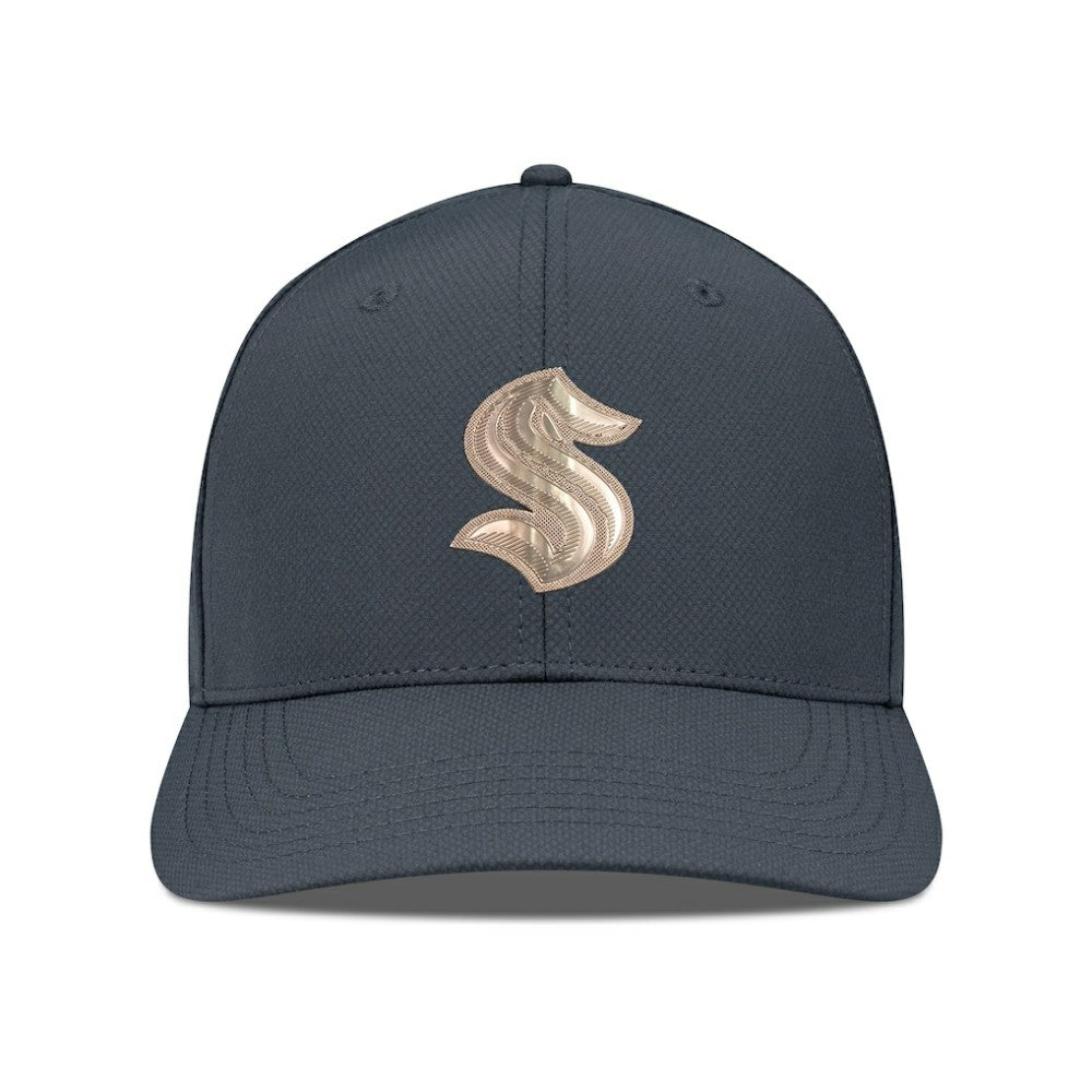 Seattle Kraken Levelwear Rise Copper Insignia Flex Hat On Sale